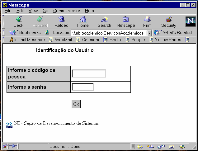 2 OPERACIONALIDADE DA IMPLEMENTAÇÃO Neste tópico serão apresentadas as telas do protótipo, bem como os detalhes da operabilidade do protótipo implementado.