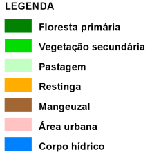 Figura 4.1 - Uso e Cobertura do Solo do Estado do Rio de Janeiro (ZEE/RJ) Fonte: Coelho Neto (2008).