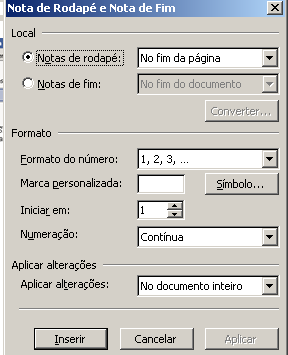 6 NOTAS DE RODAPÉ As notas de rodapé podem ser explicativas ou de referências.