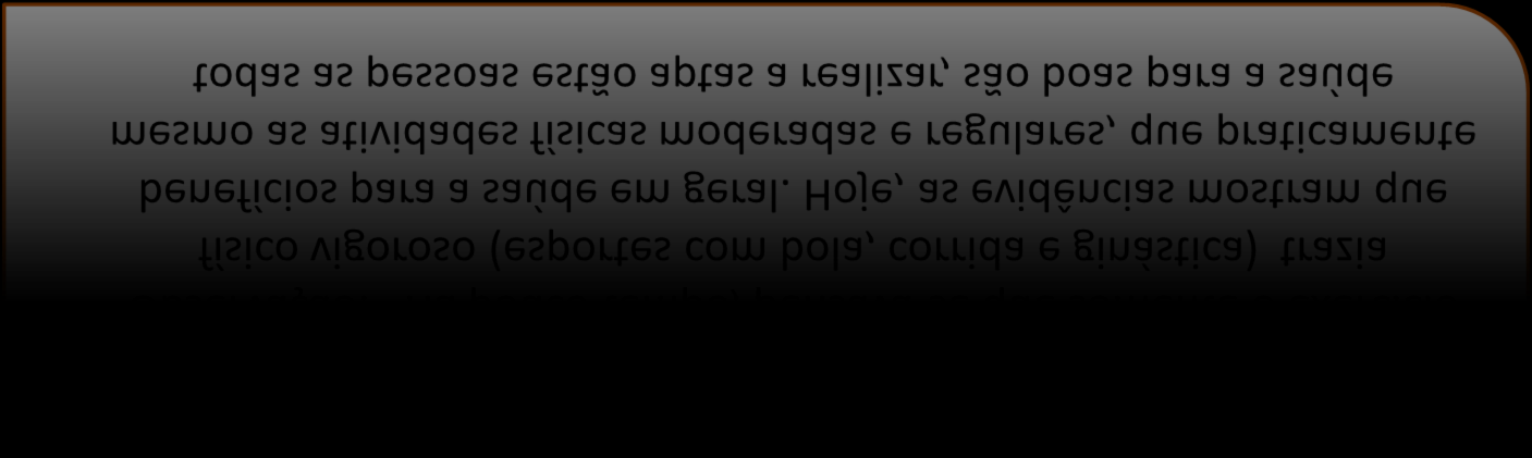 * Ambos são formas importantes de manter o balanço energético; * Observação: Há pouco tempo, pensava-se que somente o exercício físico vigoroso (esportes com bola, corrida e ginástica) trazia