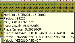 Utilidades Cockipt de Agendamento Figura 14.