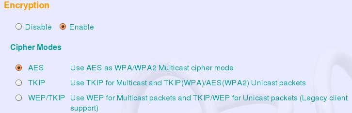 11b/g Interface >> Security e escolha o Virtual AP 1 Guest.