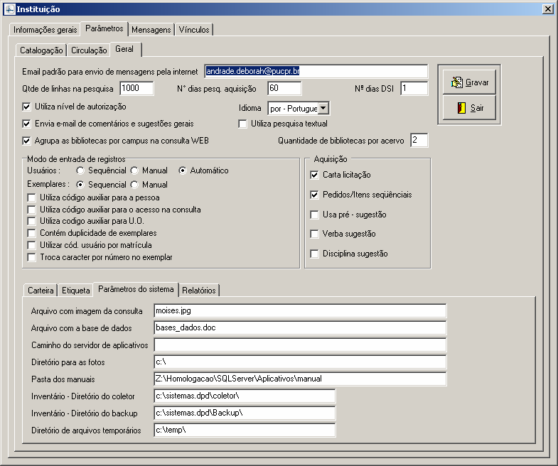Manual PER-MAN-001 Anexos 3º - Executar o arquivo UserPort.