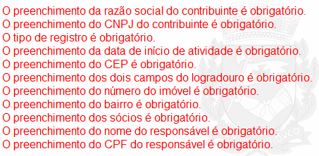 6. Orientações -CCM Preenchimento do formulário on-line (cont.