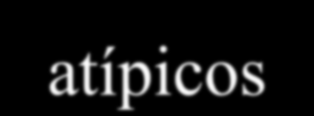 CLOZAPINA Protótipo dos antipsicóticos atípicos sintetizada no início dos anos 60 (Hippius, 1989) bloqueia o receptor D 4 parece mais eficaz do que outros antipsicóticos não provoca efeitos