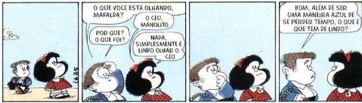 27 As idas e vindas da primavera Fonte: Quino