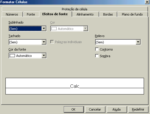 A segunda aba é a aba Fonte, onde podemos escolher o tipo de fonte, tipo de estilo, tamanho, e idioma da fonte que estamos digitando no momento.