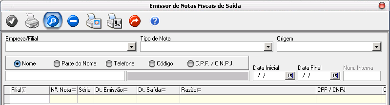 16.0 Encerramento do Inventário. 16.1 Clicar na opção Fechamento de inventário: 16.2 