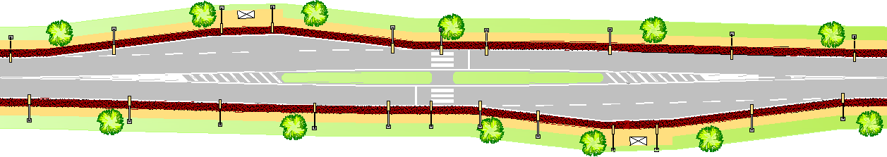 funções e minimizando a interferência dos tempos de paragem do autocarro na normal circulação motorizada.