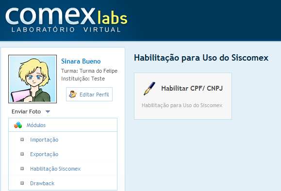 Agora é possível elaborar RE s e DDE s com outros números de CNPJ s (não somente com o da Super Comercial Exportadora Ltda.