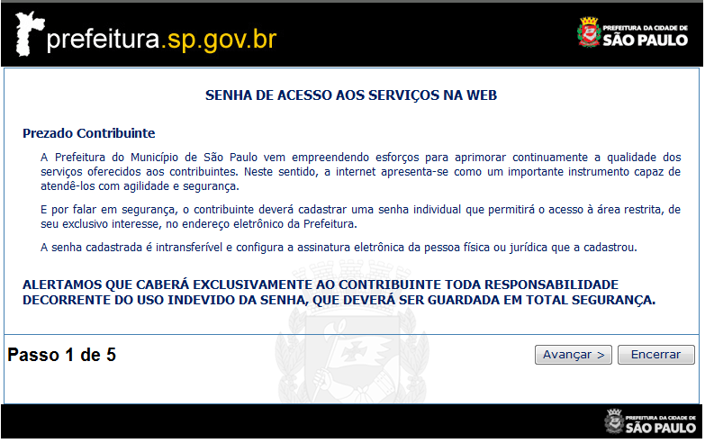 Nota Fiscal Eletrônica de Serviços NF-e Versão do Manual: 4.5 pág. 15 Digite o CNPJ de sua empresa no local indicado. Digite o código da Imagem. Clique no local indicado para iniciar o cadastro.