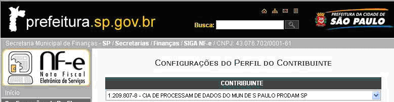 Nota Fiscal Eletrônica de Serviços NF-e Versão do Manual: 4.5 pág. 23 3.