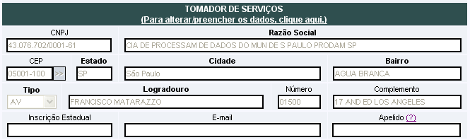 Nota Fiscal Eletrônica de Serviços NF-e Versão do Manual: 4.5 pág.