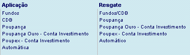 2º Preencher os campos solicitados na tela; 3º O sistema disponibiliza a relação contendo o movimento que foi solicitado na tela anterior; 4º Para visualizar detalhamento sobre qualquer título