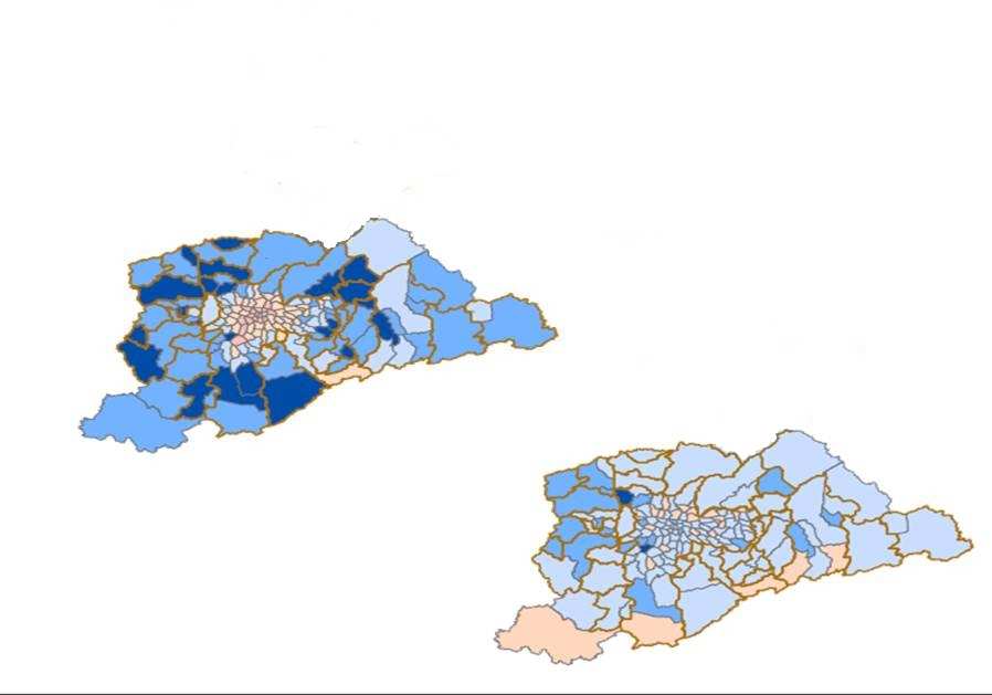 absolutos na Região Sul Projeção Seade 2010 Censo 2010 20.229.561 hab. 19.683.