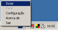 3.7.1.3.1 Iniciar e Parar o Descarregador Automático do OPTAC Para parar o Descarregador Automático do OPTAC, clicar em Parar.