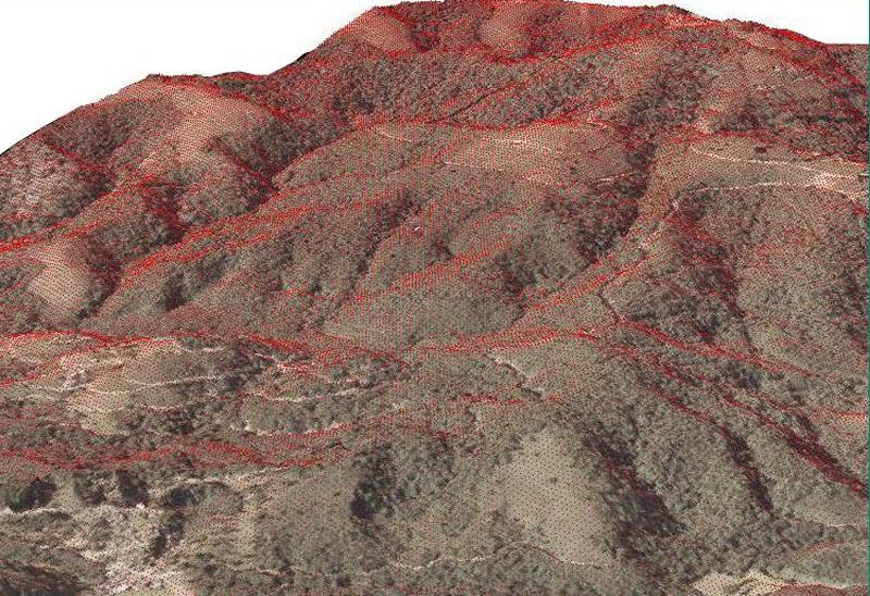 Métodos de Aquisição de Dados para Elaboração de Cartografia Laser Scanner Com o LASER Aerotransportado é possível a obtenção do Modelo Digital de Elevação do local, gerando uma nuvem de pontos e