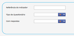 Sistema on-line Módulo de Planejamento: selecionar quais indicadores serão planejados Nesta tela selecione os indicadores que serão utilizados no planejamento.