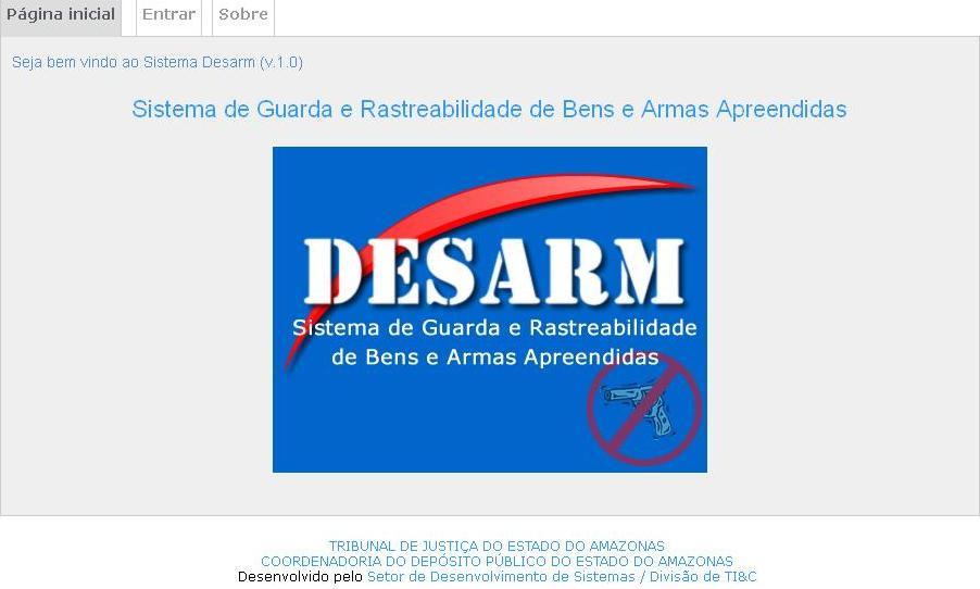 4. Envio da arma para Divisão de Depósito Público; 5. Recebimento e emissão do (TR) termo de recebimento. Atualmente: 1. Recebimento da arma de fogo pelo Setor de Protocolo; 2.