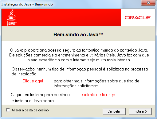 o Clicar em Executar; o Clicar em Instalar ou Run (caso apareça em Inglês); o Se foi salvo em um