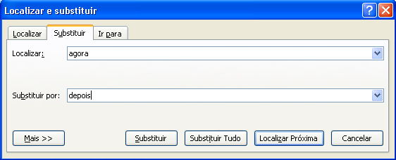 Localizar Texto O Word permite localizar automaticamente palavras ou conjunto de palavras, com ou sem formatação. Para localizar um texto: Na guia Inicio, no grupo Edição, clique em Localizar.