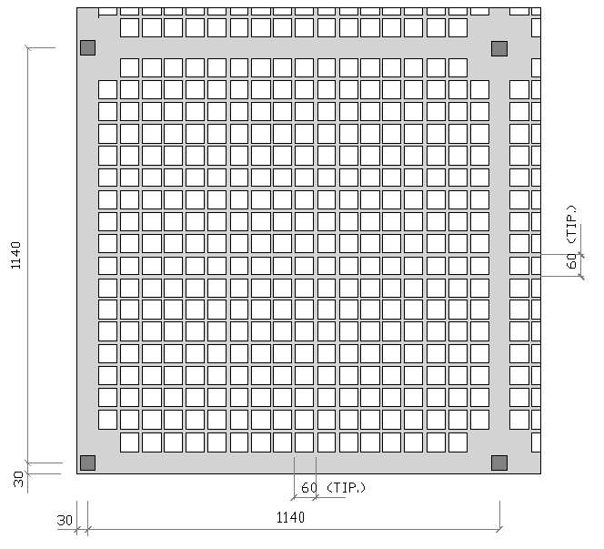 4. ESTUDO DE CASO 4.1. Considerações iniciais A análise foi feita em dois modelos de lajes nervuradas: uma em concreto armado e outra em concreto protendido.