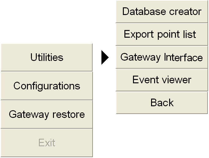 Protocolo BACnet (MS/TP ou IP) 9. Gateway Server 9.