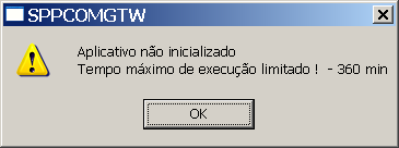 Iniciando o CM&I Gateway Figura 12 Janela para Ativação da Proteção do Software. Para prosseguir em modo de demonstração, clique no botão Exit.