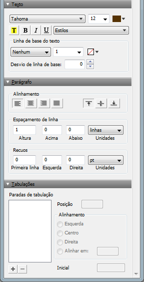 Capítulo 3 Criação de banco de dados 104 3. Selecione os formatos que deseja usar.