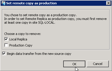 Configurando o failover do SRM do vcenter com o CLR do RecoverPoint Depois que o SRM do vcenter conclui o plano de recuperação com êxito e todos os sistemas voltam a funcionar, você deve completar as