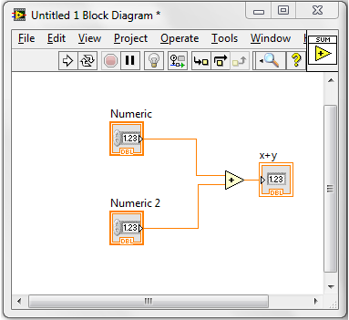 Os programas em LabVIEW são chamados de instrumentos virtuais (VIs - Virtual Instruments).