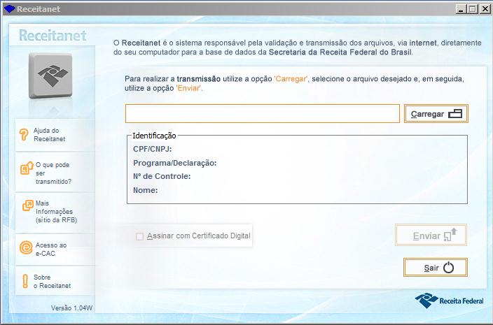 Sistemas Softwares desenvolvidos e mantidos pela Receita Federal do Brasil (RFB).