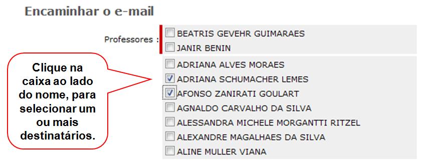 Para escrever um novo e-mail,