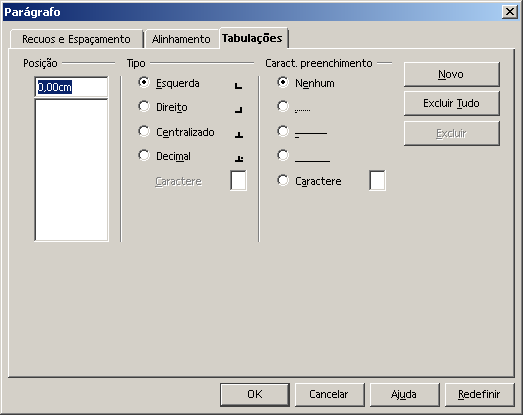 3 - Parágrafo Os parágrafos de um texto podem ser formatados, desde que estejam selecionados. Para tanto: na Barra de Menus, clique em Formatar Parágrafo.