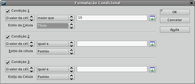 7.12 AutoFormatação Use este comando para aplicar a AutoFormatação em uma área selecionada da planilha ou para definir suas próprias opções de AutoFormatação. 7.