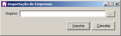 15. Clique no botão Listagem>>, para fazer busca dos leiautes configurados. 6.5.3. Outras Importações 6.5.3.1. De Empresa Estas importações só poderão ser efetuadas através de um leiaute pré-definido que você encontrará no help do sistema.