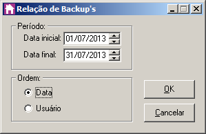 A guia Compacta somente estará habilitada, quando você selecionar na guia Mais opções, a opção Executar utilitário de compactação após o backup. 2.