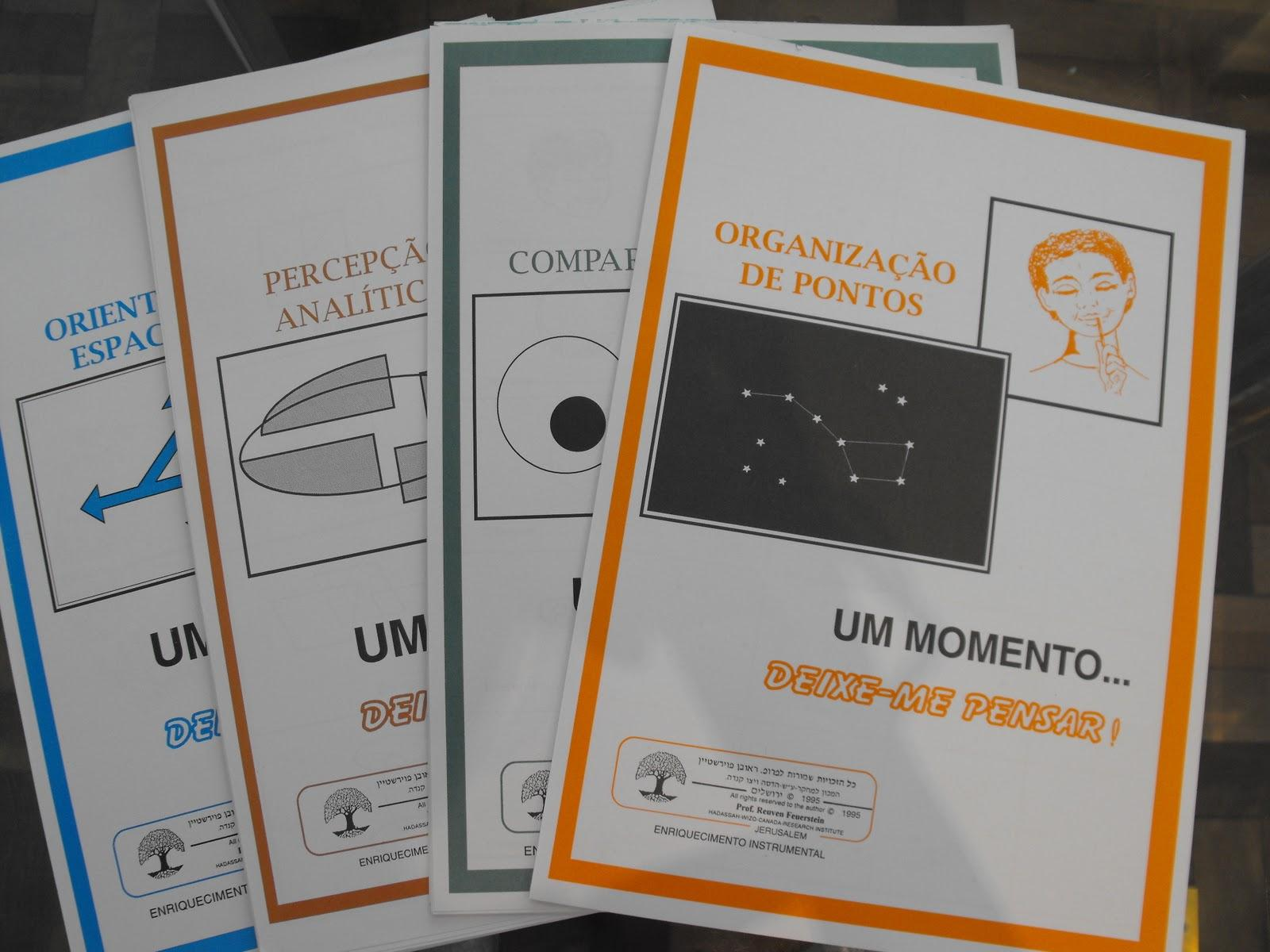 Material O programa é omposto por atividades distribuídas entre 14 instrumentos. Cada instrumento enfatiza algumas habilidades de pensamento espeíﬁas.