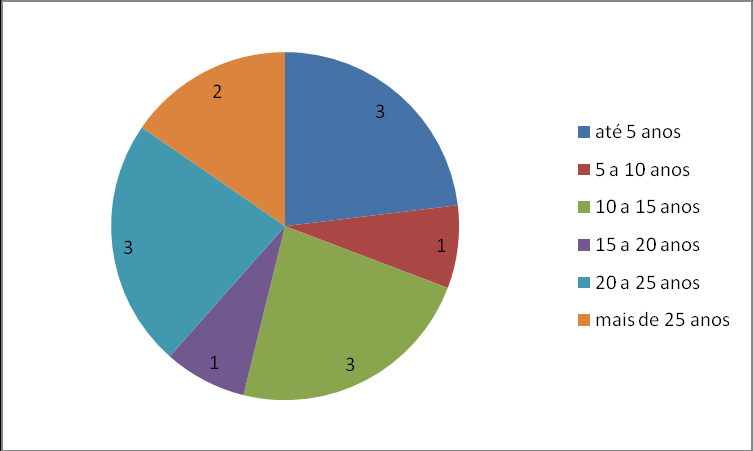 39 Gráfico 2 Nível de Formação: Fonte: dados da pesquisa, 2013.