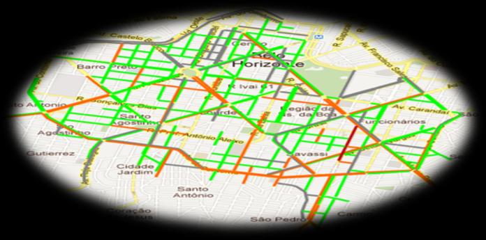 Monitoramento O centro de BH tem 56 entradas e 37 saídas. Horas de pico em BH para a circulaçao de passageiros: manhã (7h- 9h), almoço (12h-14h), tarde (17h- 19h).