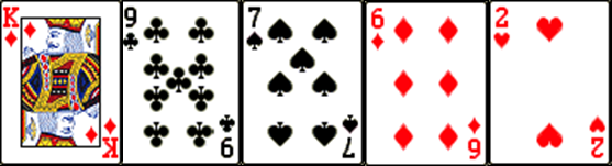 20 Figura 11 Dois Pares Fonte: imageshack.us (2014) Um Par são duas cartas de valores iguais, junto a três cartas de valores diferentes e diferentes entre si.