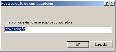 G U I A D E R E F E R Ê N C I A Para navegar rapidamente para a criação de uma seleção de computador, use o link Criar uma nova seleção no painel de tarefas da pasta Seleções de computadores.