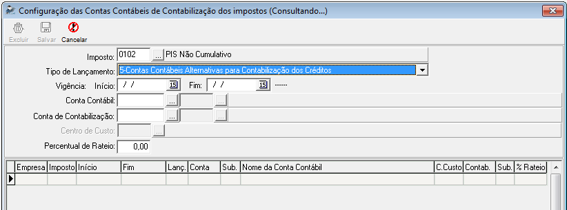 débito serão inseridos como base/dedução 3 Base de cálculo, somando ou diminuindo o valor existente anteriormente conforme indicação neste formulário.