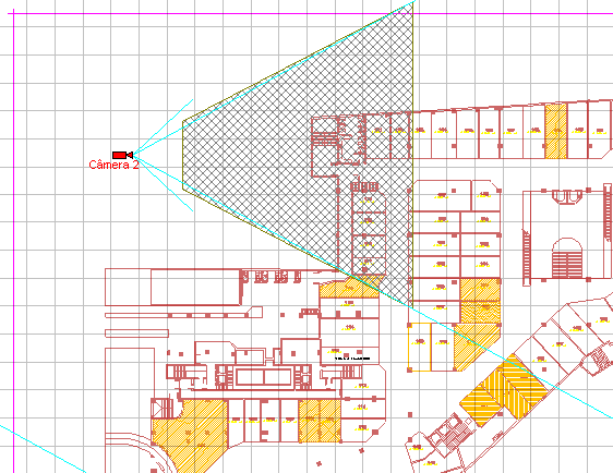 5. Clique em OK para aplicar a projeção para a imagem do fundo importado.