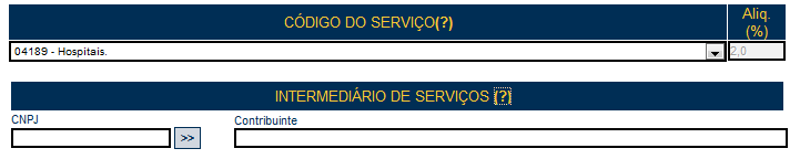 Nota Fiscal de Serviços Eletrônica NFS-e Versão do Manual: 5.7 pág. 55 5.6.8.