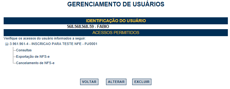 Nota Fiscal de Serviços Eletrônica NFS-e Versão do Manual: 5.7 pág.