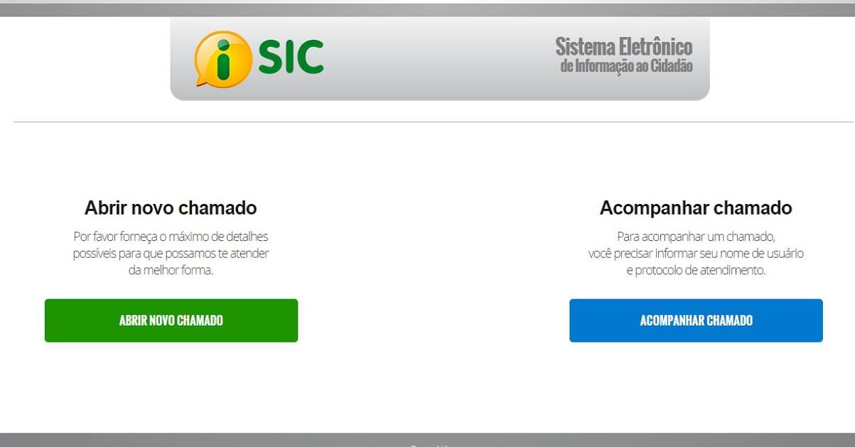 MANUAL DO CIDADÃO O sistema permite que qualquer pessoa - física ou jurídica - encaminhe pedidos de acesso à informação para órgãos e entidades do Poder Executivo Municipal.