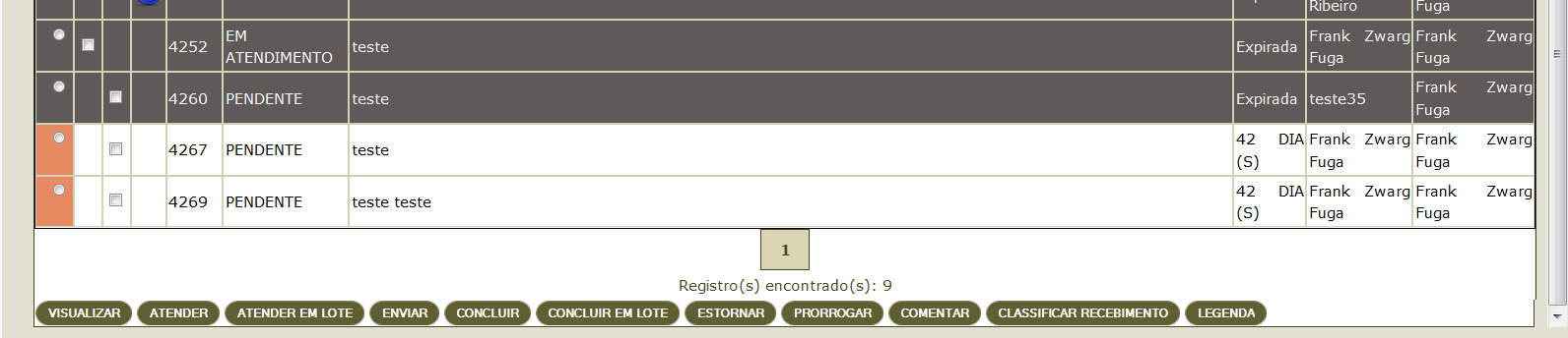 tomaticamente que o grau de satisfação foi ótimo. a.