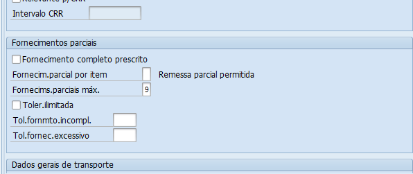 SD.002.020 - Criar Clientes Dados da área de vendas Prioridade de remessa: Definir prioridade de remessa para determinação de prioridade no atendimento da ordem de venda.