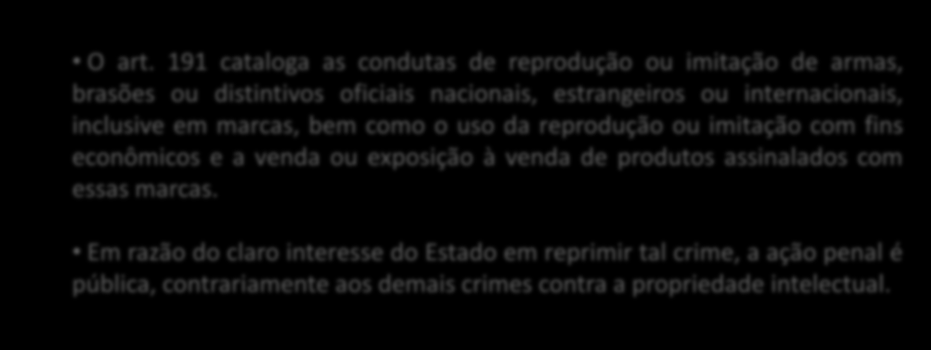 Demais Crimes O art.